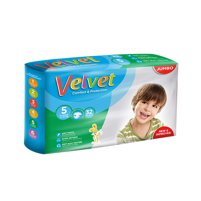 Velvet Diapers X-Large Jumbo