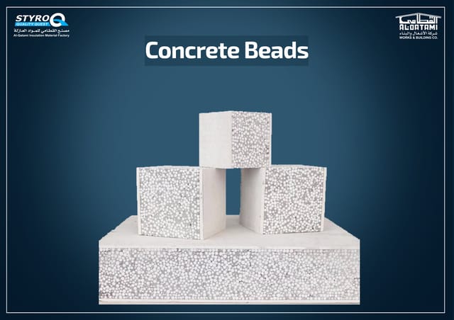 beads for light weight concrete