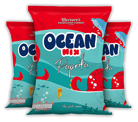 Hectares Snacks - Ocean Mix - Paprika - 30gX24