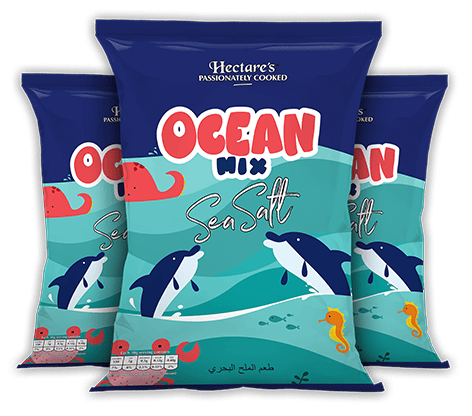 Hectares Snacks - Ocean Mix - Sea Salt - 30gX24