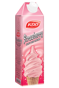 Strawberry Soft Ice Cream 1 LTR