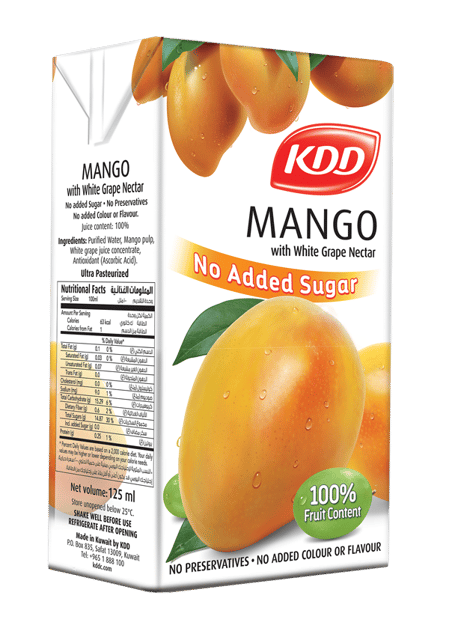 Mango Nectar (No Added Sugar) 125ML