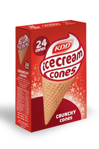Ice Cream Crunchy Sugar Cones (R)