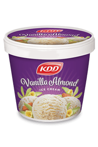 Vanilla Almond Ice Cream 1 LTR