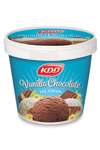 Vanilla Chocolate Ice Cream 1 LTR