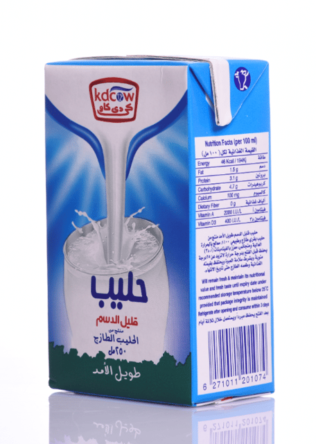 Long Life Low Fat Milk 250 ml 24xPiece