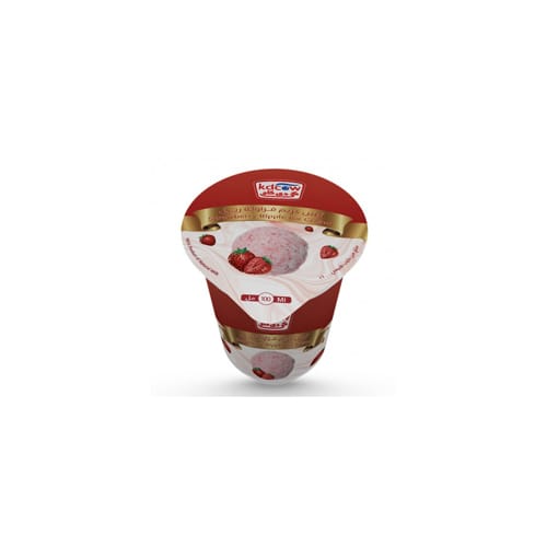 Strawberry Ripple Ice Cream Cup 100 ml* 24 pcs