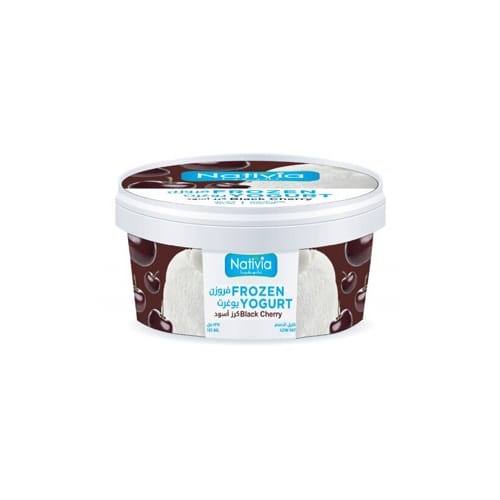Frozen Yogurt With Black Cherry 135 ml