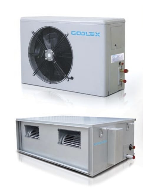 Coolex Concealed Ducted Split Units with 410A Refrigerant