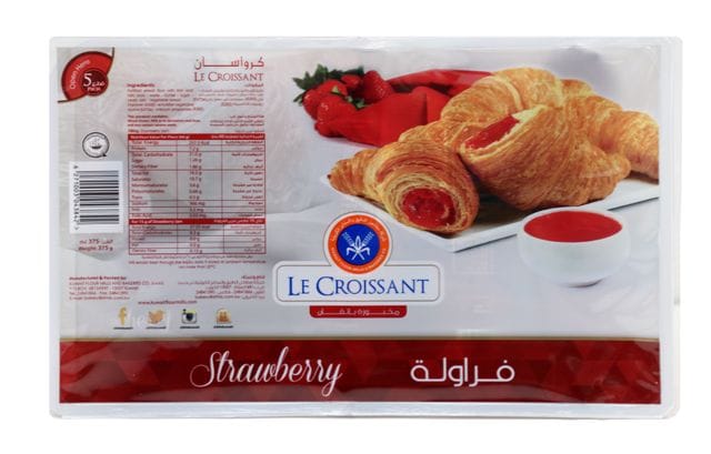 KFMB Le Croissant Strawberry 5 Pcs