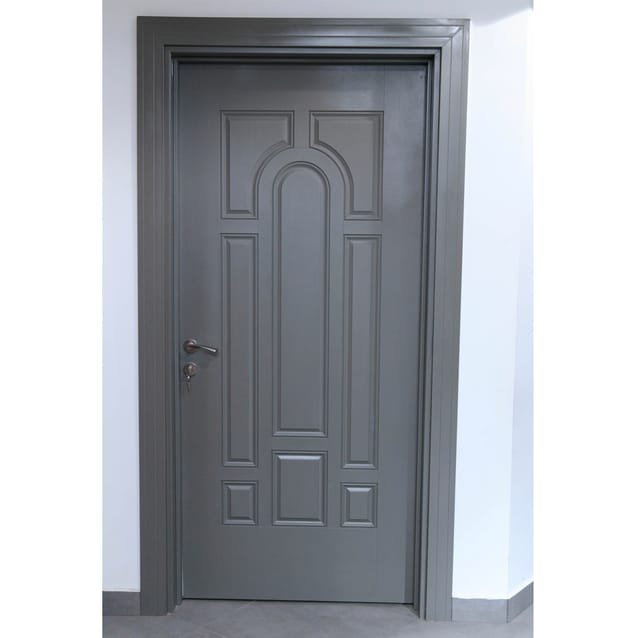 1-FiberGlass Door (N831A, Dark Gray)
