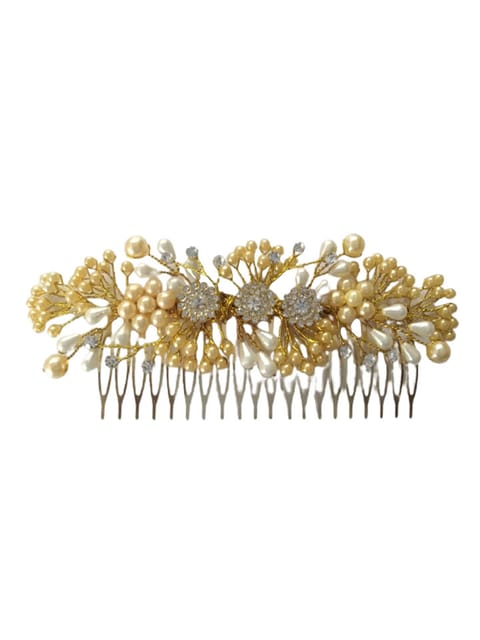 Combs in Antique color and Gold finish - CNB5200