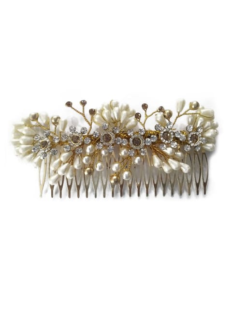 Combs in Antique color and Gold finish - CNB5207