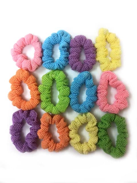 Plain Net Rubber Bands in Assorted color - CNB5388