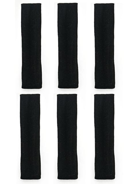 Plain Hair Belt in Black color - CNB5966