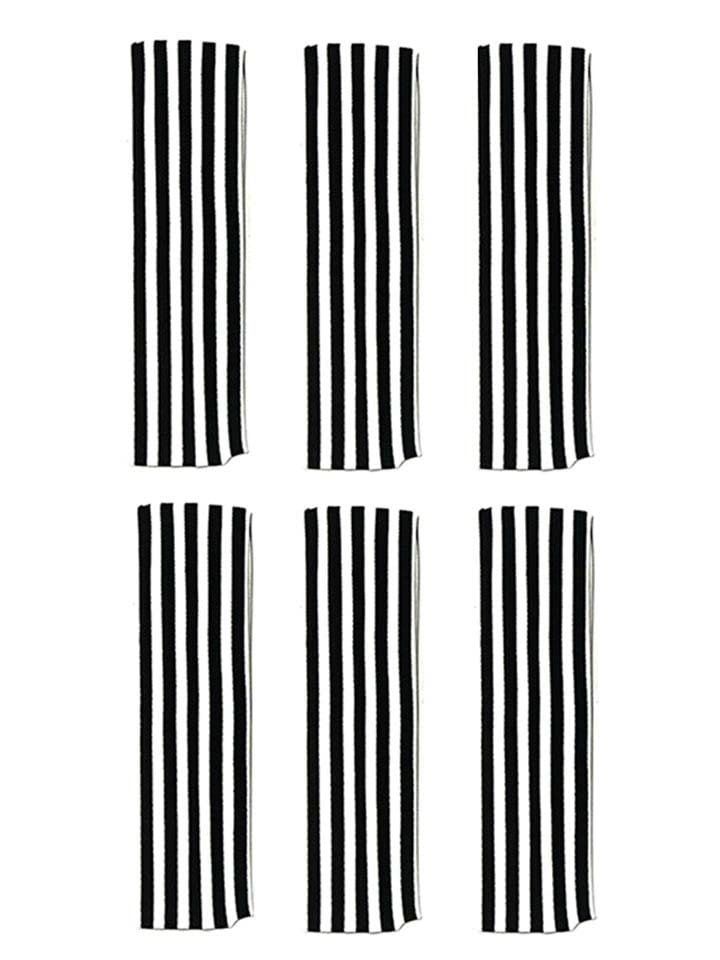 Printed Hair Belt in Black & White color - CNB5986