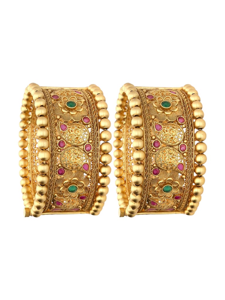Traditional Rajwadi Gold Bangle - CNB2998