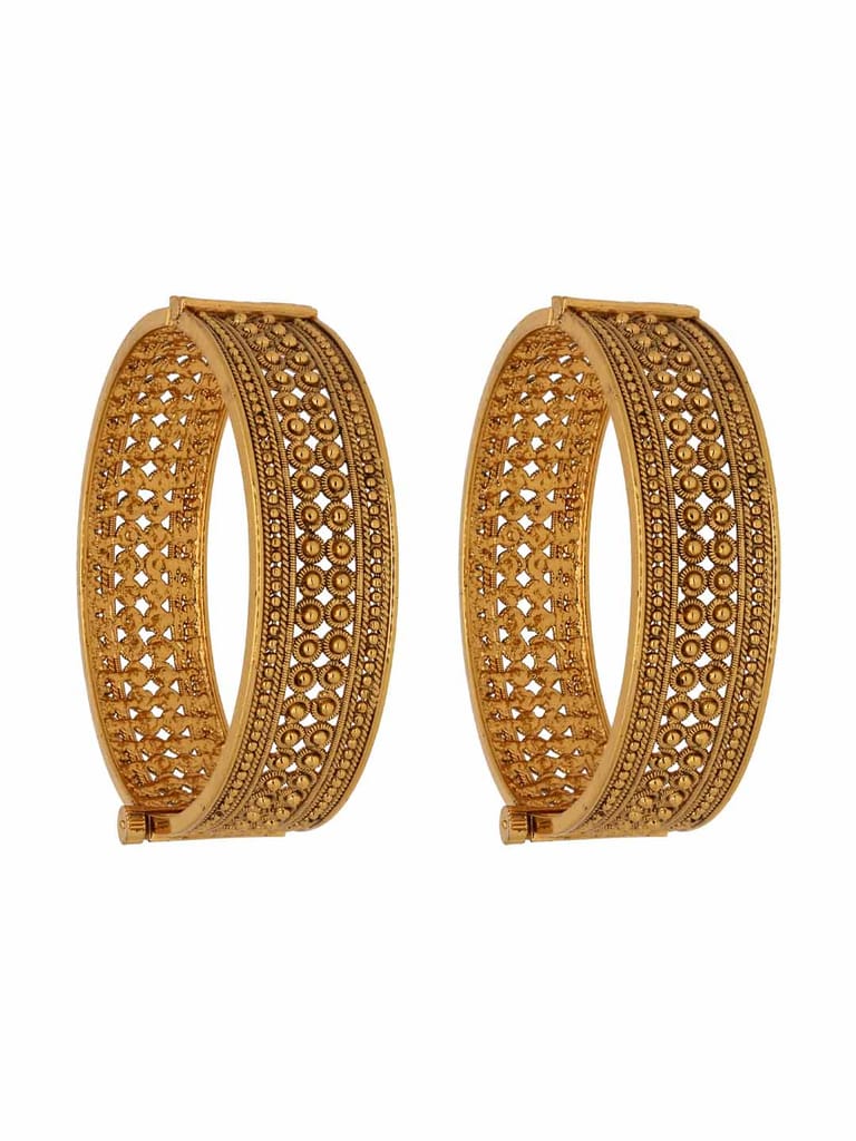 Traditional Kada Bangle in Gold color - S30977