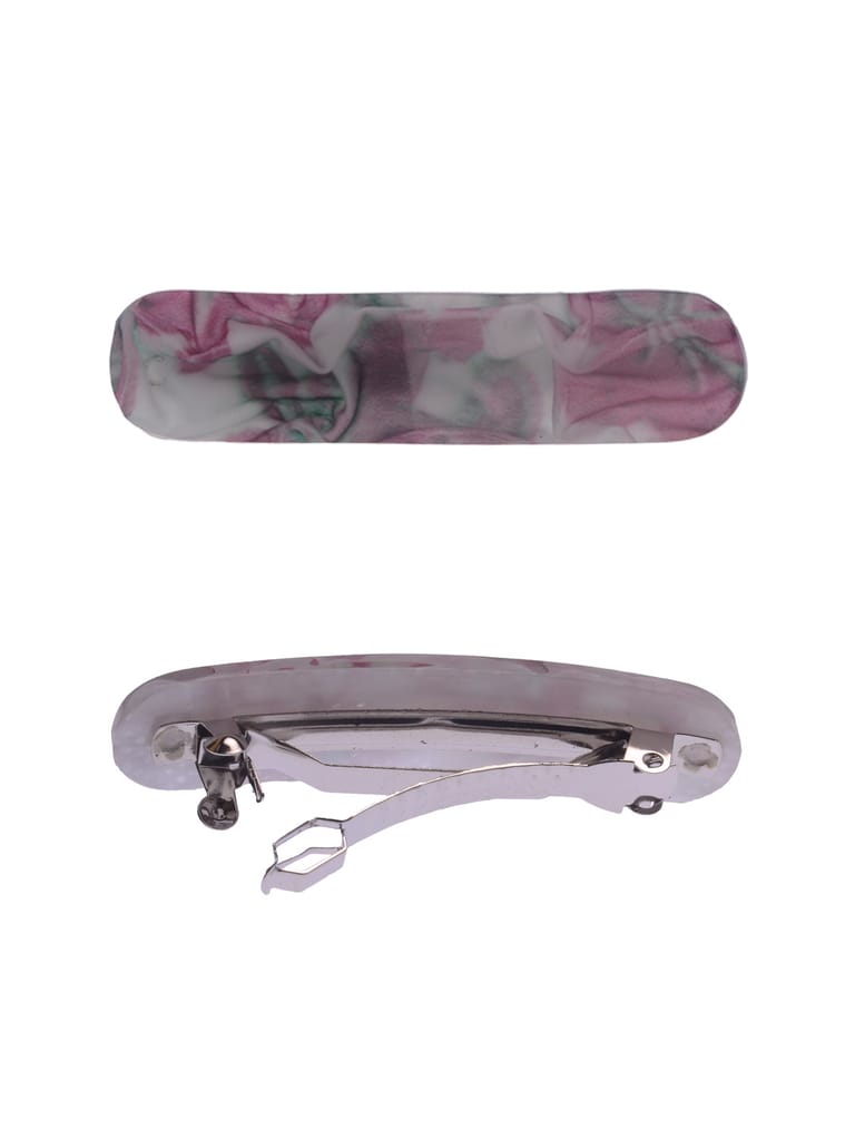 Printed Hair Clip in Assorted color - NIH135