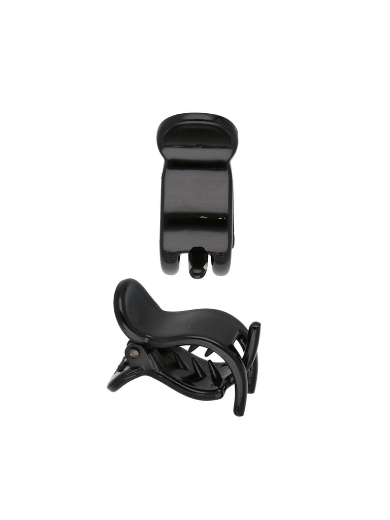 Plain Butterfly Clip in Black color - TAL1012