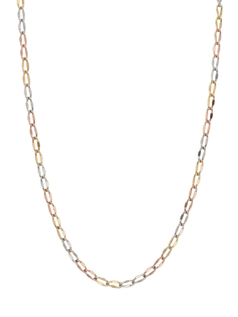 Western Chain in  3 Tone Color finish - CNB16925
