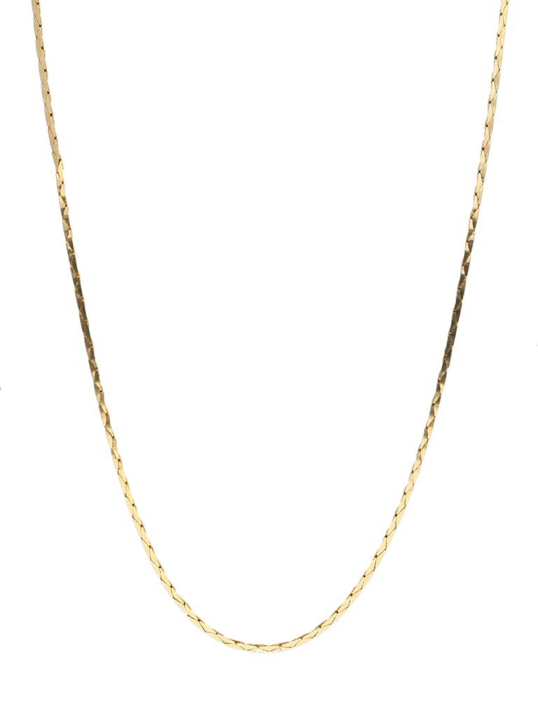 Western Chain in  Gold finish - CNB16926