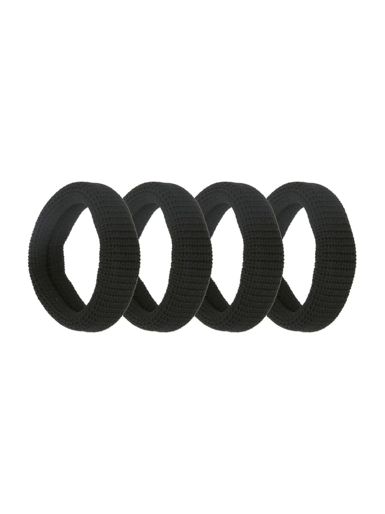 Plain Rubber Bands in Black color - DIV10052