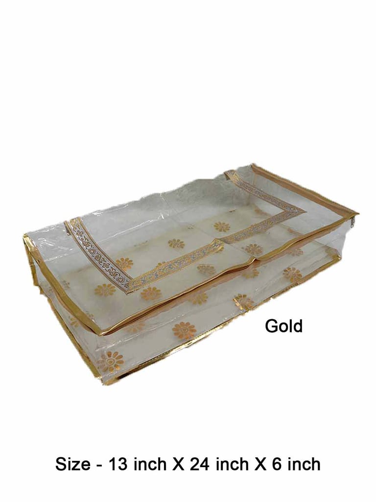 PVC Transparent Lehanga Cover with Lace - LC-4