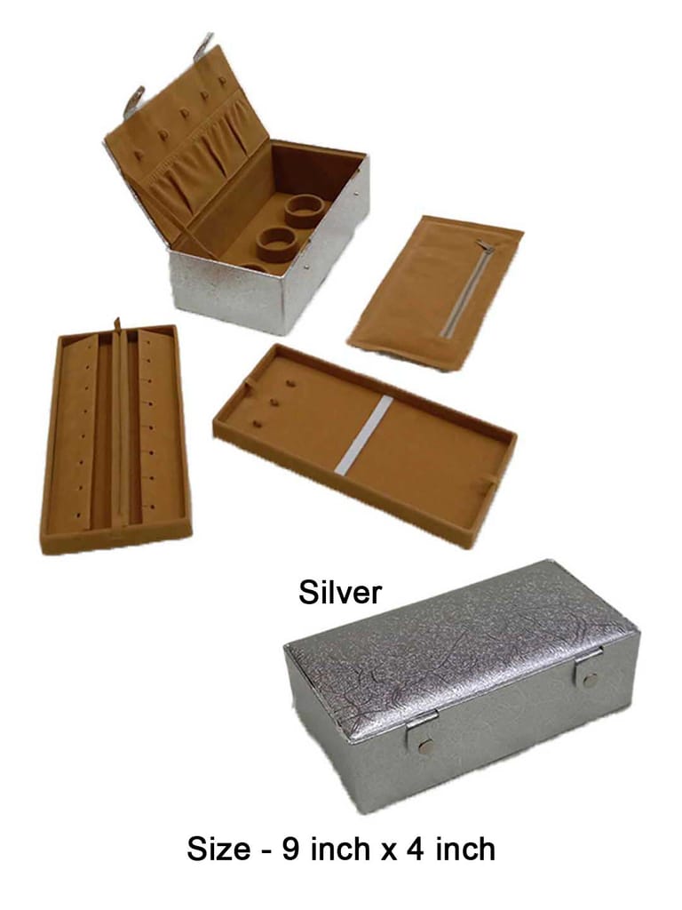 Jewellery Box in Silver color - JB-34