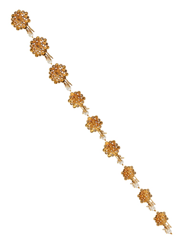 Traditional Hair Hook in Gold finish - EPI906