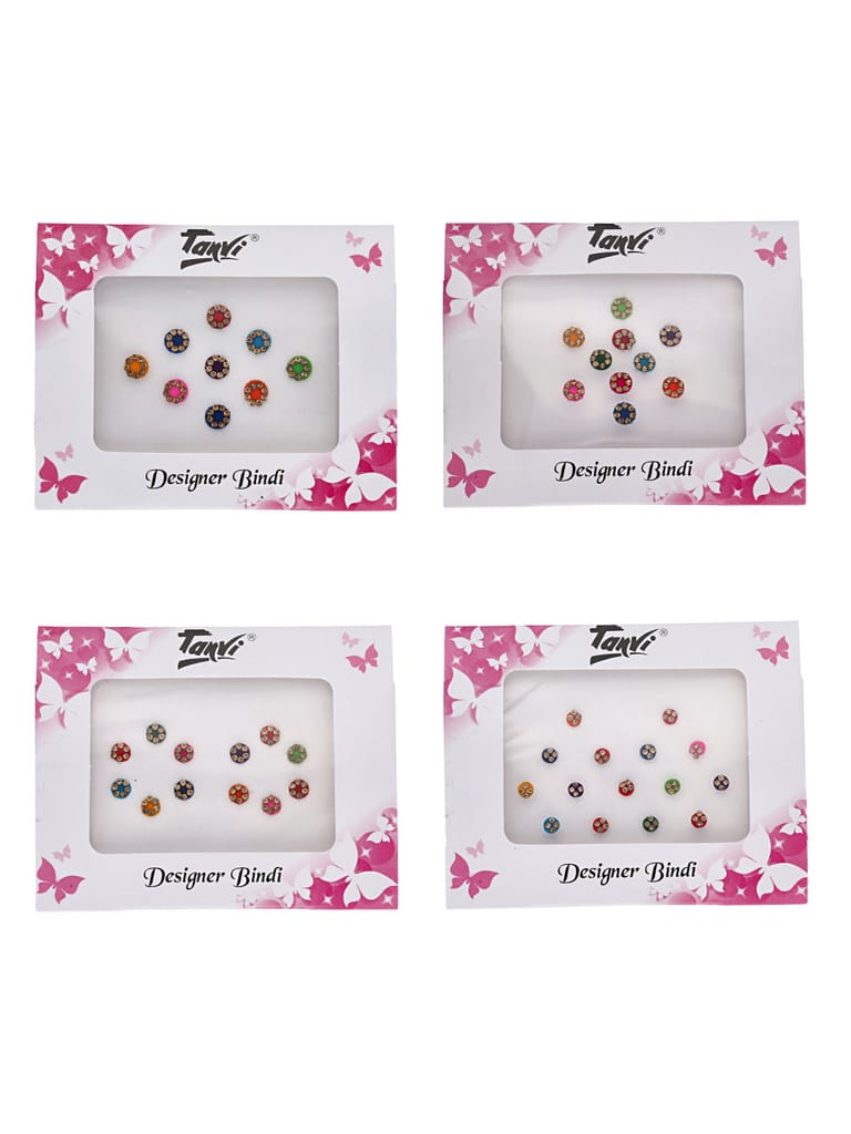 Traditional Bindis in Assorted color - 201-SR