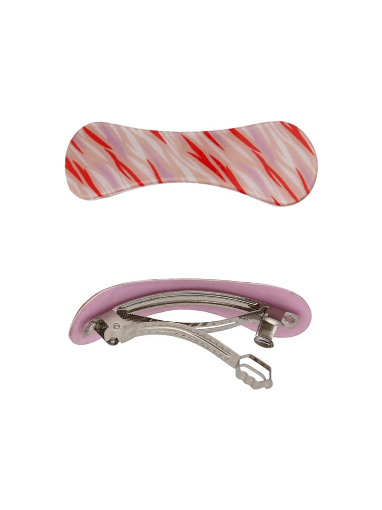 Printed Hair Clip in Assorted color - KIN71