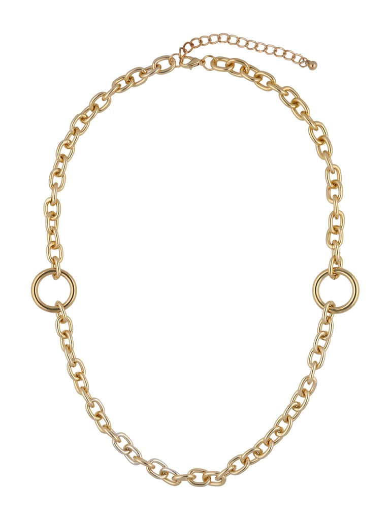Western Necklace in Gold finish - CNB24256