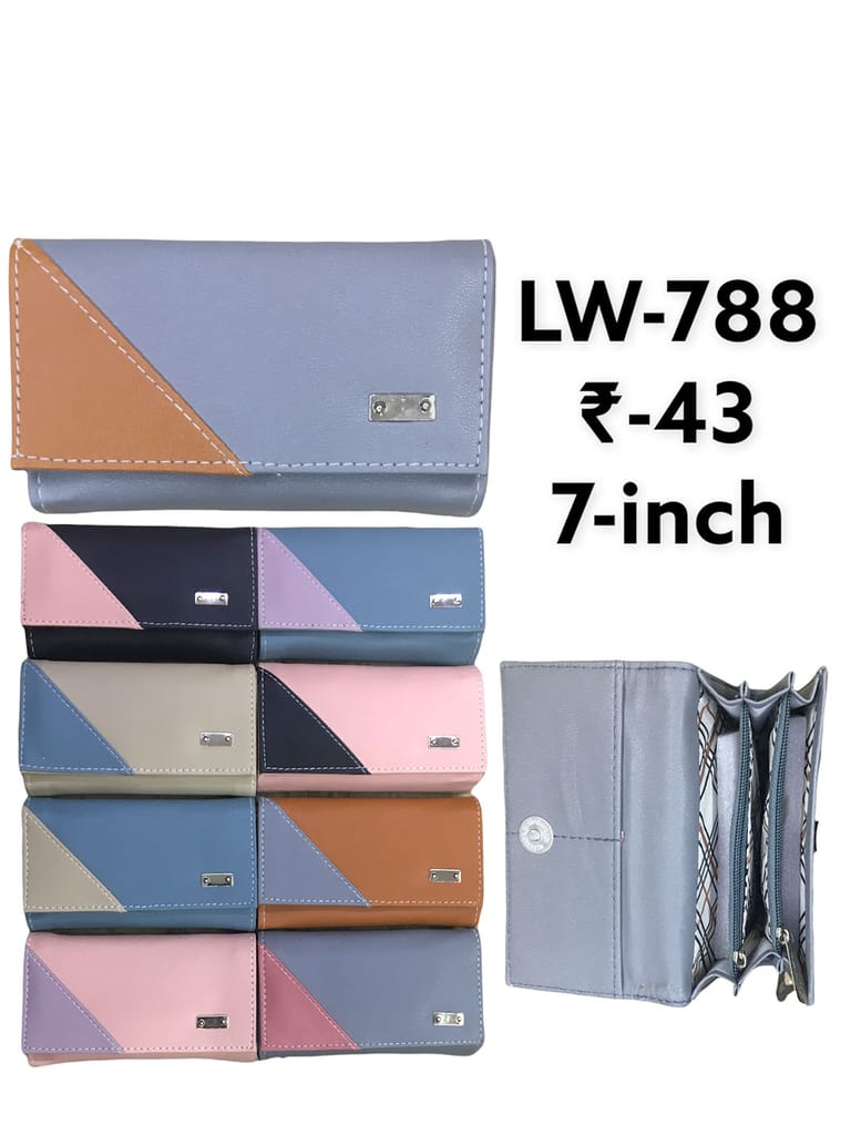 Ladies Wallet in Assorted color - LW-788