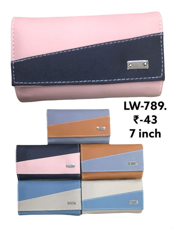 Ladies Wallet in Assorted color - LW-789