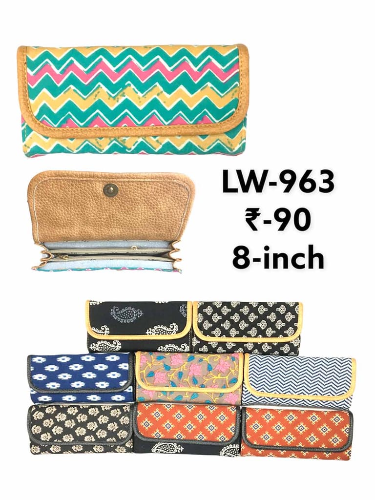 Ladies Wallet in Assorted color - LW-963