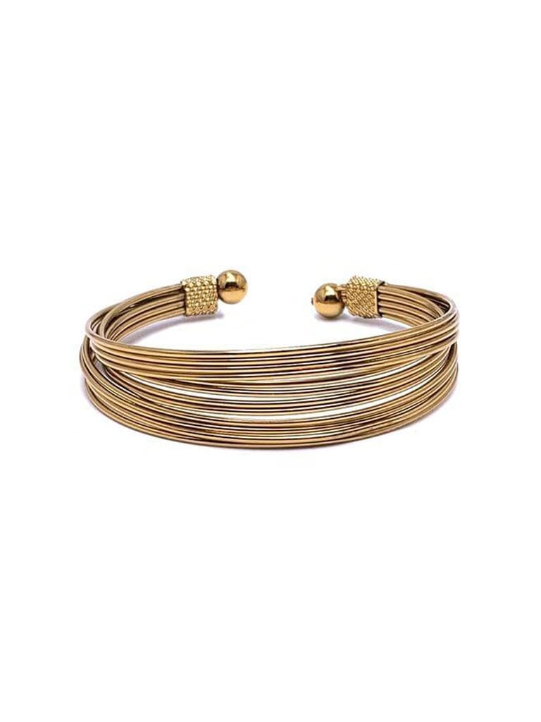 Kada Bracelet in Oxidised Gold finish - K35