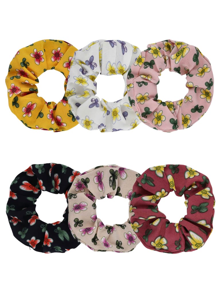 Printed Scrunchies in Assorted color - CNB25227