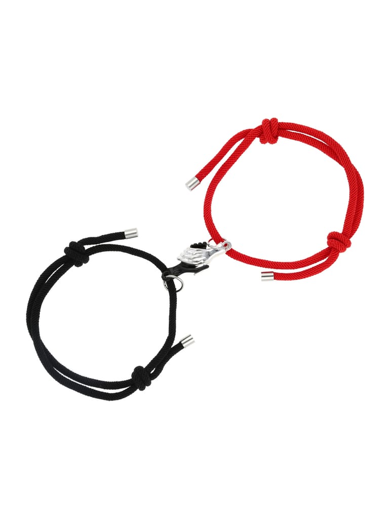 Couple Magnetic Bracelet in Two Tone finish - CNB26533