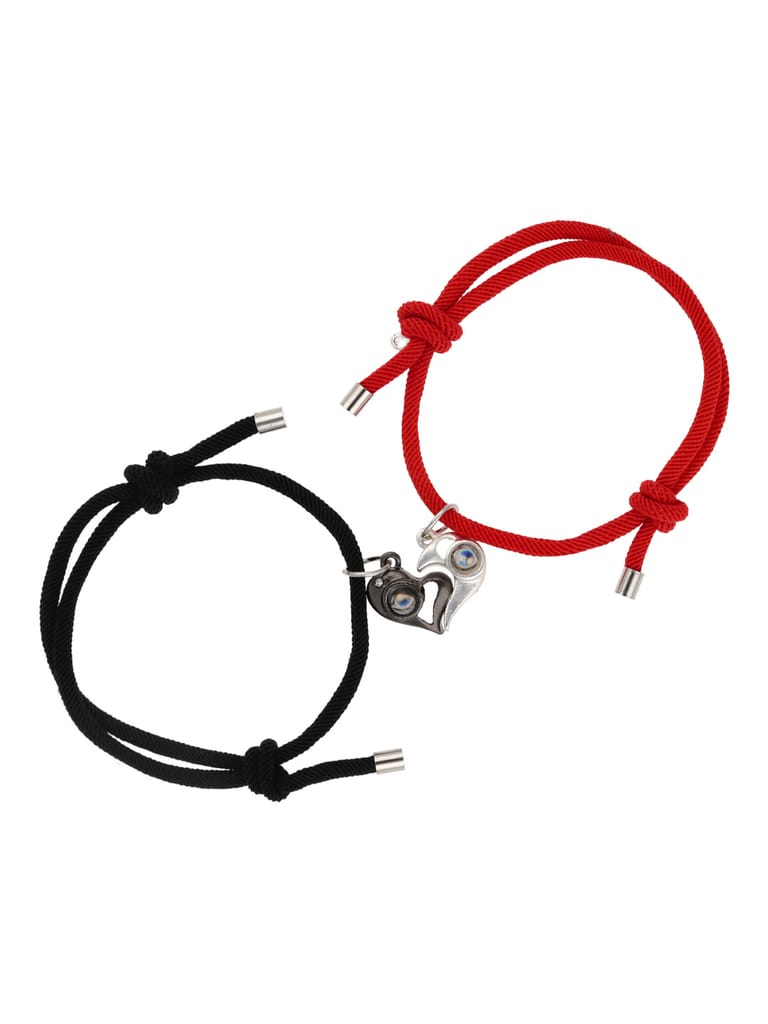 Couple Magnetic Bracelet in Two Tone finish - CNB26535