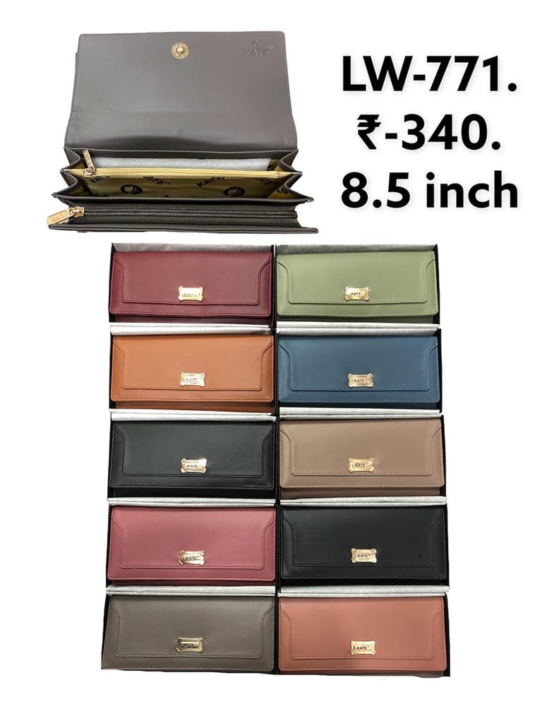 Ladies Wallet in Assorted color - LW-771