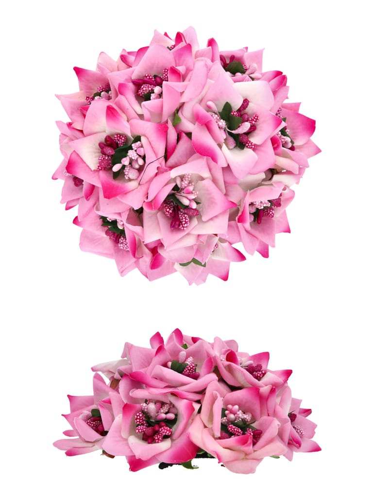 Floral Juda / Amboda in Assorted color - RAJ222