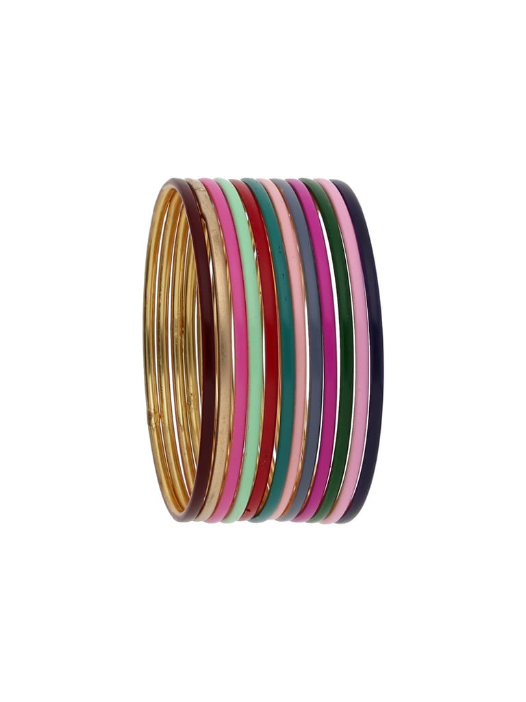 Traditional Bangles for Kids in Gold finish - PJM1142