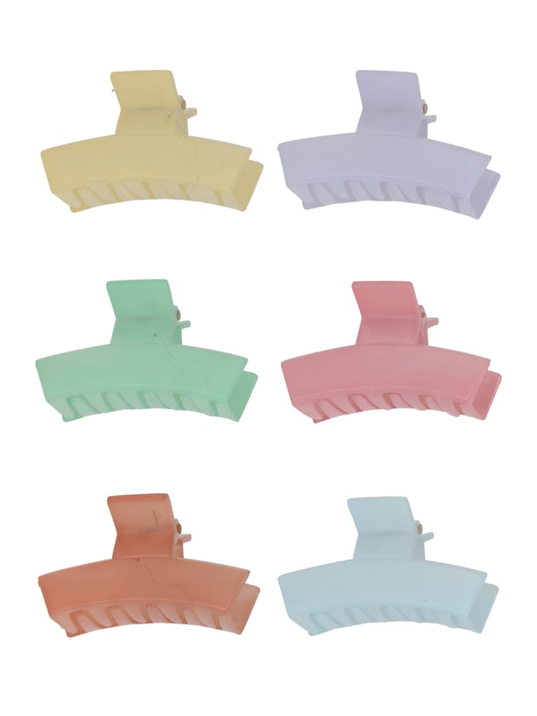 Plain Butterfly Clip in Assorted color - BY296K