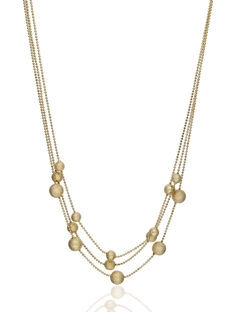 Western Necklace in Gold finish - CNB28102