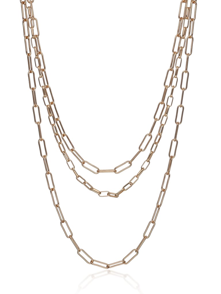 Western Necklace in Gold finish - CNB28106