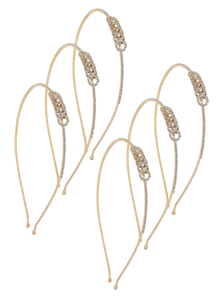 Fancy Hair Band in Gold finish - PARCT206G