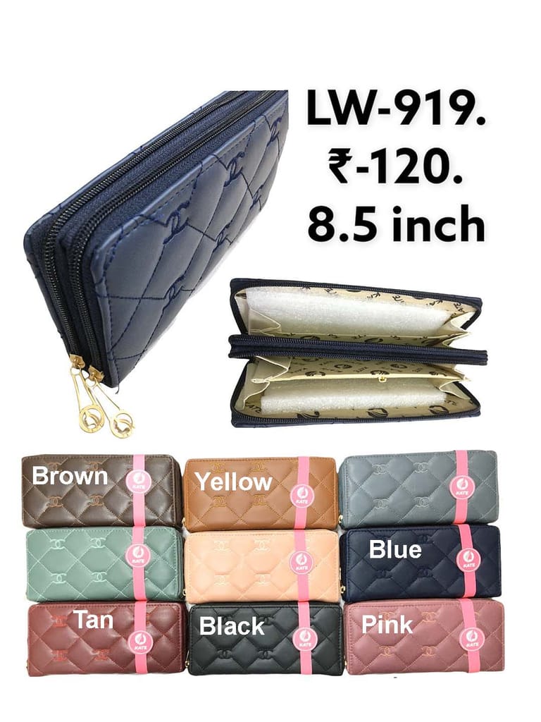 Ladies Wallet in Assorted color - LW-919
