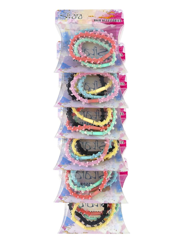 Plain Rubber Bands in Assorted color - DIV10535