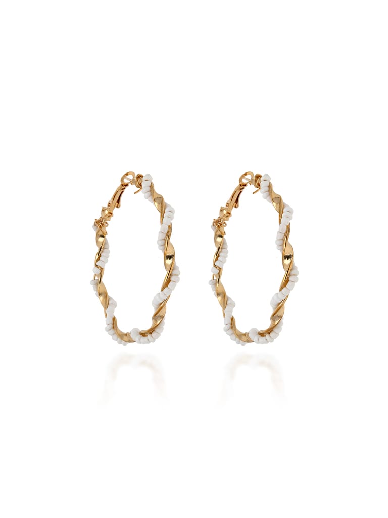 Western Bali / Hoops in Gold finish - CNB27051